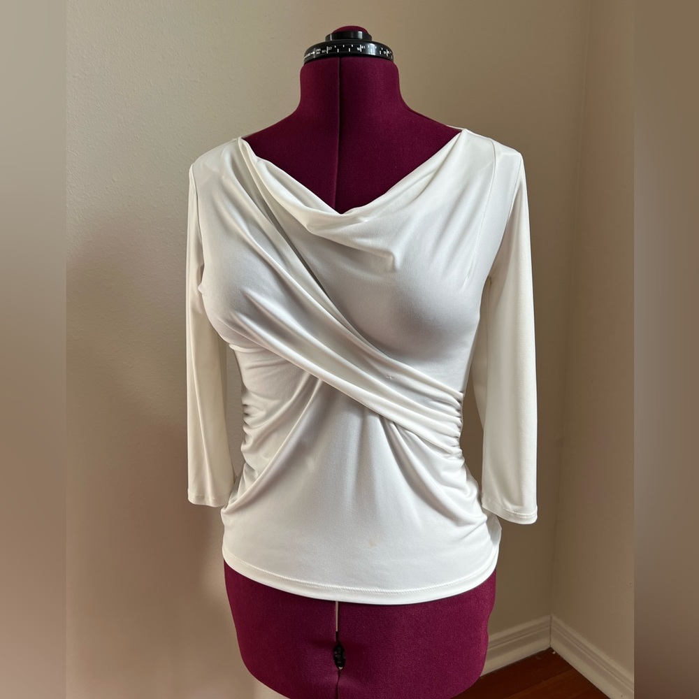 New York & Company White Blouse